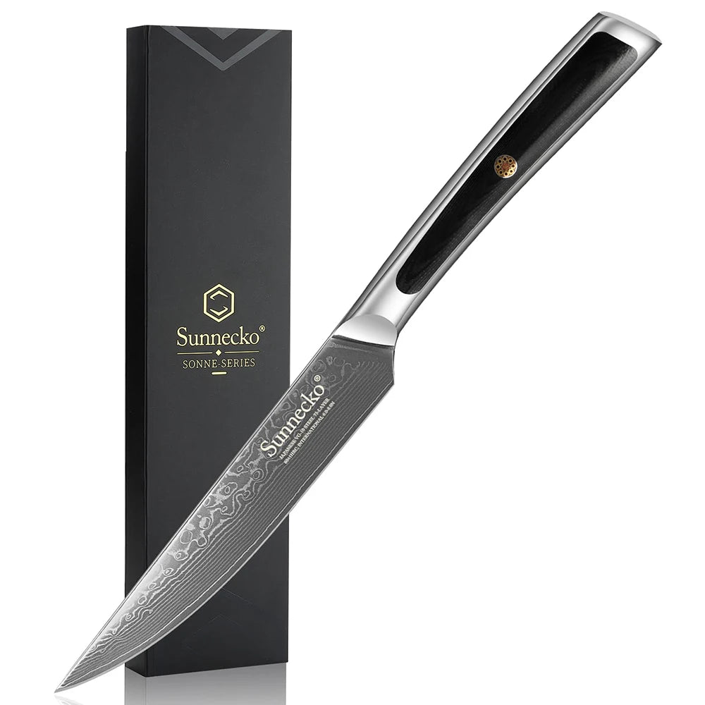 The Armored Chef - Ultra Sharp 73-layered Damascus Steel Steak Knife