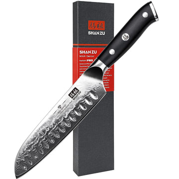 Ergonomic Damascus Steel Kitchen Knife