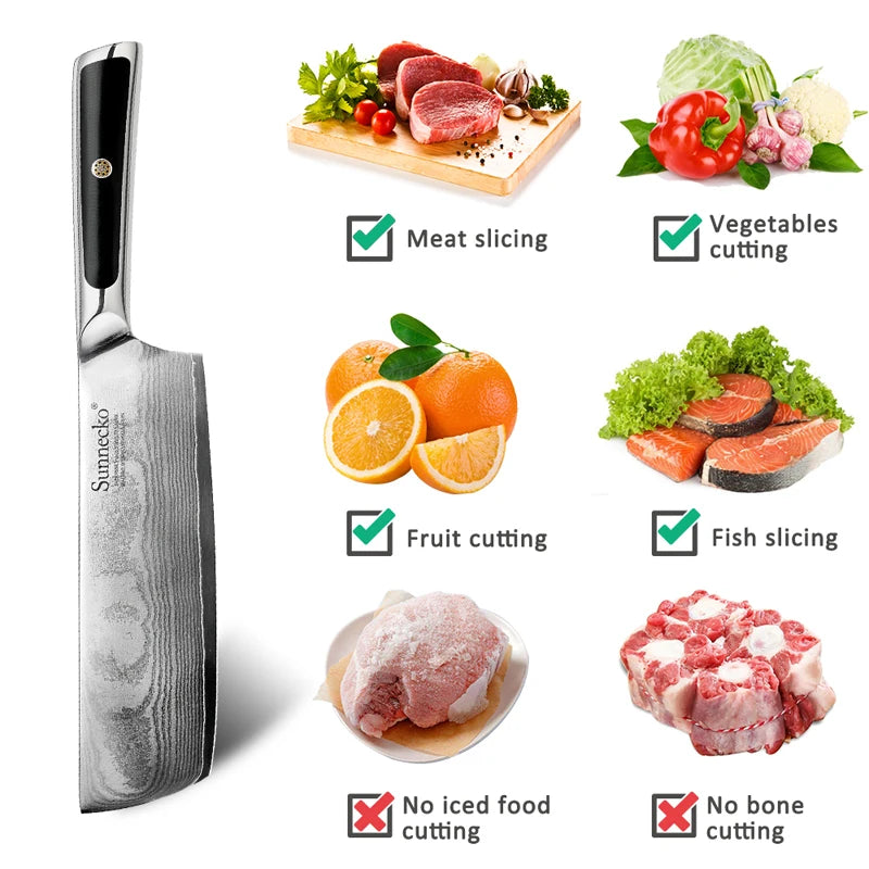 Multi-Layer Cleaver Knife