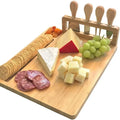 Premium Bamboo Cheese Board Set