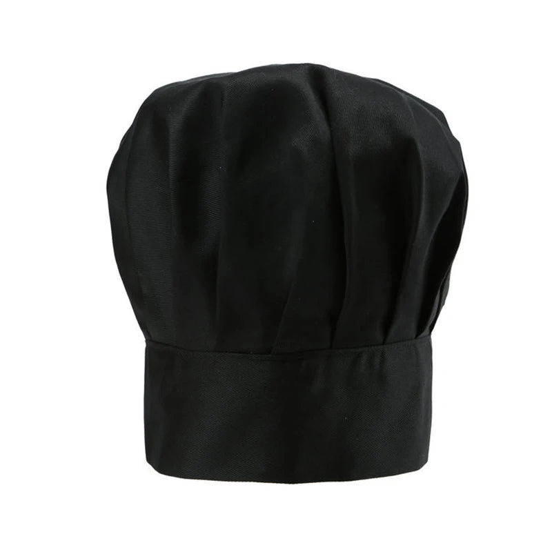 Kitchen Elastic Chef Cap