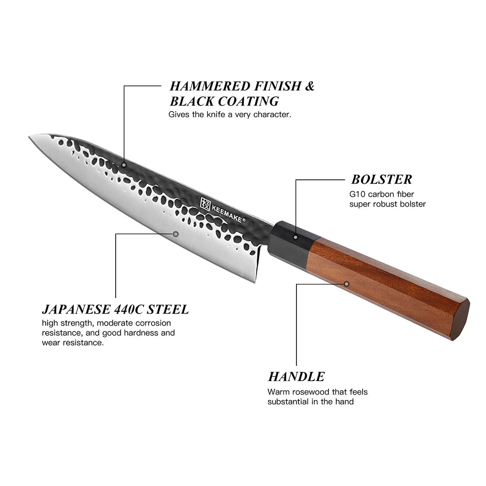 KEEMAKE - 8" Inch Gyuto Chef's Knife