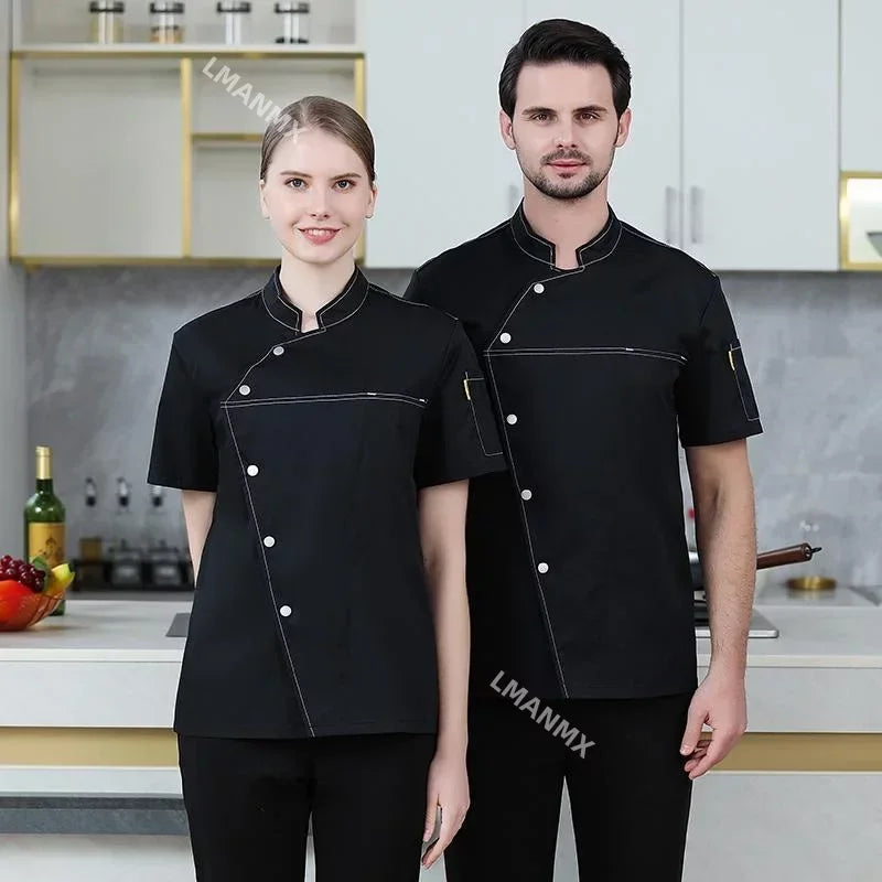 Unisex Chef Jacket Restaurant Uniform